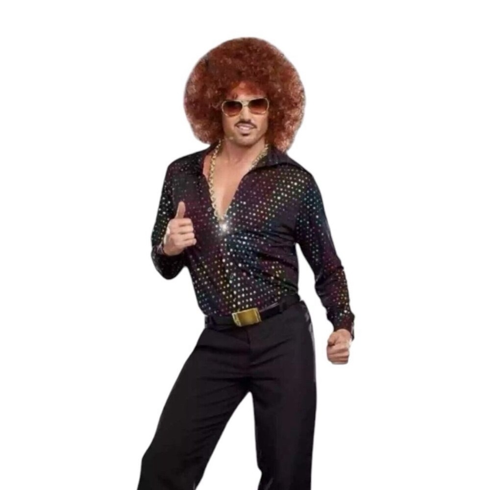 NEW!  Dreamguy Disco Shirt Costume